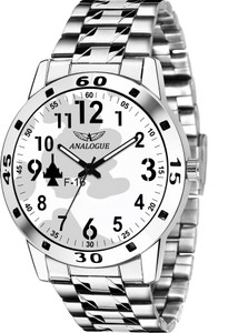 ANALOGUE F-16 | Camouflage | Army | Trending | Stainless Steel | 1 Year Warranty | Boys Analog Watch - For Men