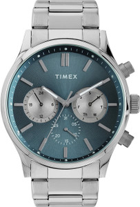 TIMEX Multi Function Blue Dial Analog Watch - For Men