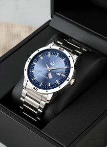 LIMESTONE Free Size ~ Day and date functioning ~Metal strap Analog Watch  - For Men