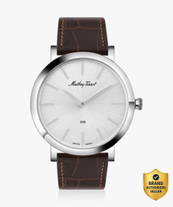 Mathey-Tissot Silver Dial Classic Analog Watch - Men - Image 6