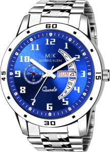 MORRIS KLEIN MK-2016 Trending Day & Date Series Stainless Steel Chain for Boy Analog Watch  - For Men