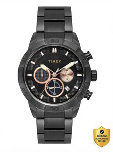 TIMEX Chronograph Black Dial Analog Watch - Men - Image 6