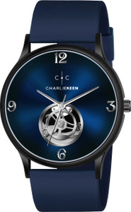 CHARLIEKEEN Luxury Redefined – Open Heart Soft Silicone Analog Watch for Men Analog Watch - For Men