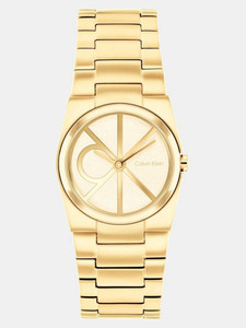 Calvin Klein CK UNITE Calvin Klein Ck Unite Qtz Basic Light Gold Tonneau Dial Women's Watch- 25100127 Analog Watch  - For Women