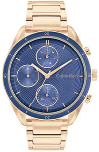 Calvin Klein Sport Multi-Function For Her Sport Multi-Function For Her Qtz Blue Round Dial 's / Analog Watch - For Women