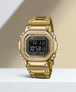 CASIO GMW-B5000GD-9DR G-Shock Gold Ip Dial Gold Ip Solid Band