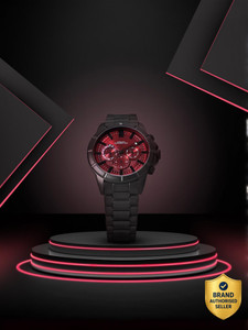 French Connection Sunray Dial Turbo Analog Watch - Men - Image 6