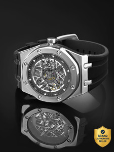 French Connection Grey Sunray Dial Men's Automatic Watch - Image 6