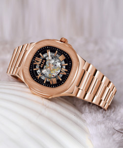 Alix AL2904 AL2904 Rose gold premium auto Analog Watch  - For Men