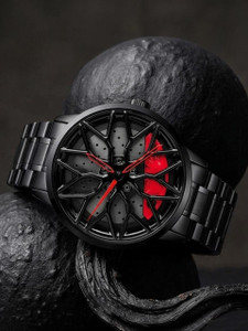 just like spinnerr Rotating Wheel Rotating Wheel Watch Analog Watch - For Men