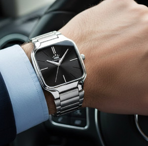 LIMESTONE NEW DESIGNER SQUARE DIAL QUARTZ Analog Watch  - For Men