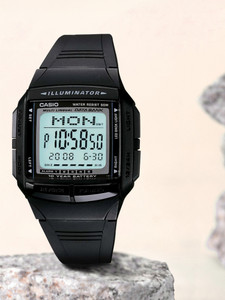 CASIO DB-36-1AVDF Vintage DB-36-1AVSDF Dial Black Resin Strap Digital Watch - For Men & Women