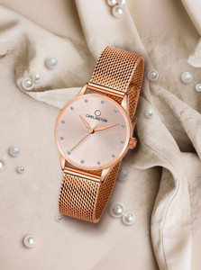 Carlington CT2009 Carlington Elite Ladies With Self Adjustable Mesh Strap And Water Resistant Analog Watch  - For Women