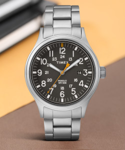 TIMEX Allied Round 40mm Black Dial Analog Watch  - For Men