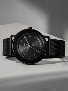 Titan Titan Neo Economy 3.0 Titan Workwear Anthracite Dial Black Stainless Steel Strap Analog Watch - For Men