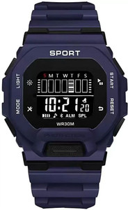 Resten Squre VS White Square Dial & Stylish Strap Digital Watch For Boys & Girls Digital Watch  - For Boys & Girls