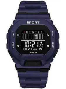 Resten Squre VS White Square Dial & Stylish Strap Digital Watch For Boys & Girls Digital Watch  - For Boys & Girls