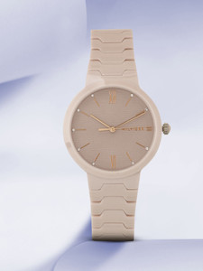 TOMMY HILFIGER TH1781957 Tommy Hilfiger Pink Dial Pink Ceramic Strap Analog Watch  - For Men