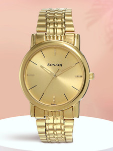 SONATA NP7987YM06W SO Mass Analog Watch  - For Men