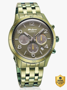 Titan Octane Chronograph Green Dial Green Stainless Steel Strap A... more