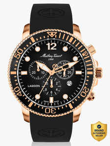 Mathey-Tissot H123CHPLN Lagoon Chronograph Black Watch - Image 6