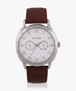 Titan NM1489SL02 Smart Steel Analog Watch  - For Men