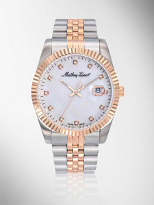 Mathey-Tissot H710RA Swiss Made Quartz White Dial Analog Watch  - For Men