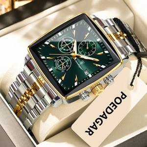 POEDAGAR PD866G-D Silver Analog Watch - Men - Image 6