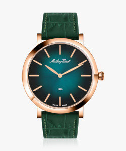 Mathey-Tissot Swiss Made Green Dial Classic Analog Watch  - For Men