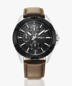 Titan Titan Octane Multifunction Black Dial Brown LeatherStrap Analog Watch  - For Men