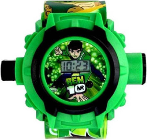 PROZOTIME Ben_10 Wholesale Children's Birthday Cartoon Projection Kid Toy Watch For Boy gift Digital Watch - For Boys