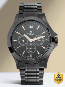 Titan Neo Black Multifunction Analog Watch - Men - Image 6