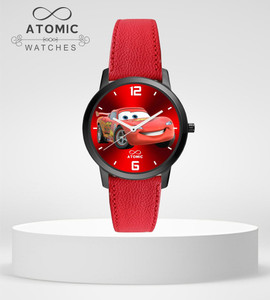 ATOMIC Cars-Red-Black-01 Analog Watch - For Boys & Girls