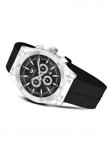 LORENZ MK-4087R Date Dial with Blue Magnetic Lock Strap Analog Watch  - For Men