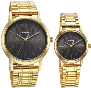 SONATA Sonata - PAIRS Analog Watch  - For Men & Women