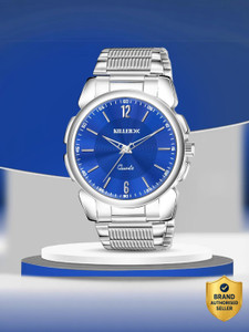KILLER KLR-8426 Blue Dial Silver Chain Boys Watch - Image 6