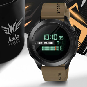 HALA HL-1140 Multi Function Working Premium Quality LED Light For Mens & Boys Digital Watch  - For Men