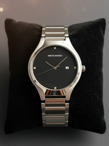 Americanviber AVM0039 Steel Watch | Adjustable Strap | Date Function | Premium Dial Design Analog Watch  - For Men