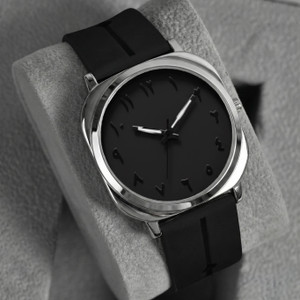 SANGANI Arabian Dial Square Silicone Watch - Men - Image 6
