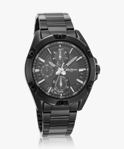 Titan Chornograpgh Titan Octane Multifunction Black Dial Black Stainless Steel Strap Analog Watch  - For Men