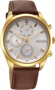 SONATA Magna Sonata Magna Quartz Silver White Round Dial Men's Analog Watch / Analog Watch - For Men