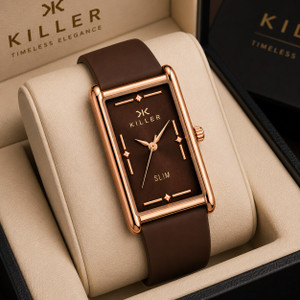 KILLER Brown Slim Dial Analog Watch - Men - Image 6