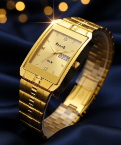 hmt QUARTZ Gold Chain Quartz Wrist Watch - Image 1