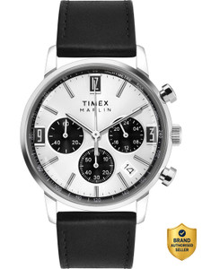 TIMEX TWEG26703 Marlin Round 42mm Silver Dial Analog Watch - For Men