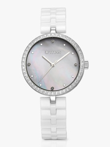 Titan Purple Ceramic Analog Watch - For Women