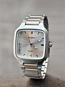 RS TRADER CO LUXURY FASHION PREMIUME SILVER DIAL STAINLESS STEEL SILVER CHAIN LUXURY FASHION PREMIUME SILVER DIAL STAINLESS STEEL SILVER CHAIN Analog Watch - For Men & Women