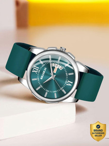 KILLER KR-883SLI17 KILLER Designer Sea Green Round Dial Day & Date Men's & Boy's Analog Watch  - For Men