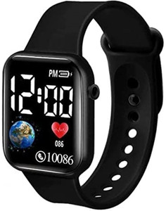 REEMON MODERN Digital Dial Waterproof Smart Design LED Display Kids Watch for Boys & Girls Digital Watch - For Boys & Girls