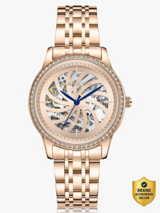 Kenneth Cole Automatic Rose Gold Watch - Image 6