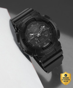 Fastrack SF Vigour Digital Black Dial Black Plastic Strap Unisex Analog-Digital Watch - For Men & Women